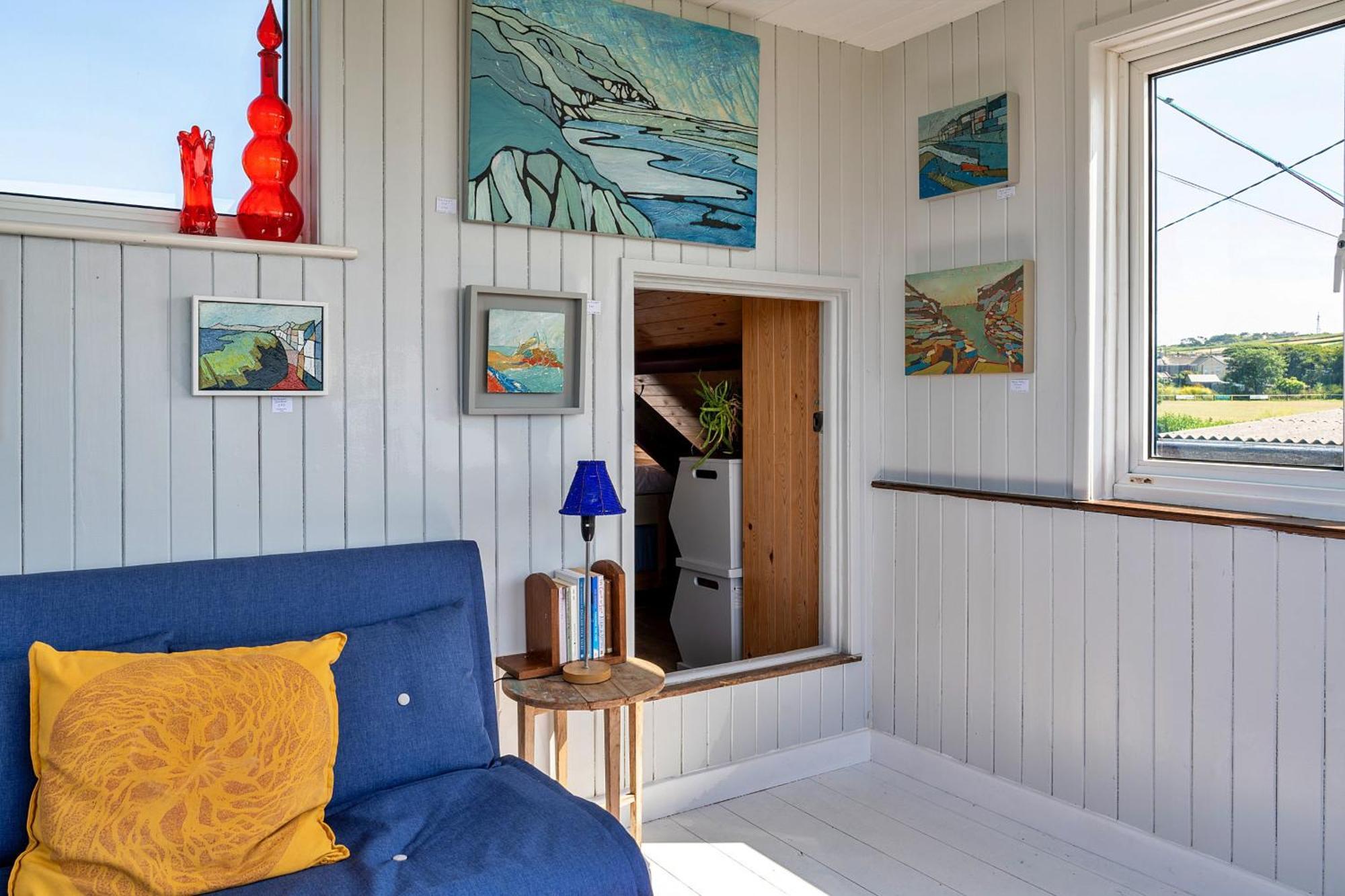 Finest Retreats - The Watchtower At Western Watch Lower Boscaswell Exteriör bild